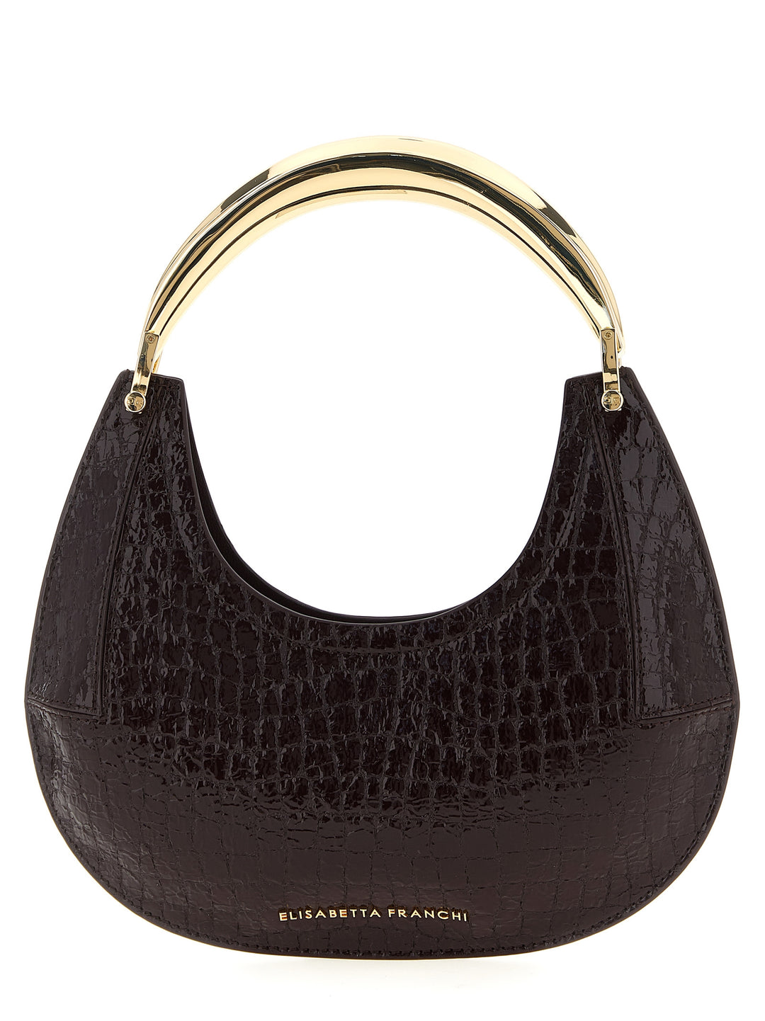 Elisabetta Franchi Hobo Shoulder Bags - Brown | 7ccdc1cf7f4a13cff7c49ea57c9bd0ac177dbe72