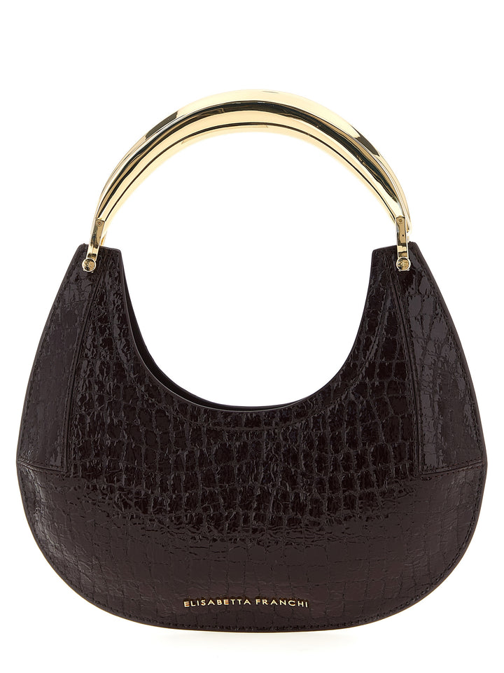 Elisabetta Franchi Hobo Shoulder Bags - Brown | 7ccdc1cf7f4a13cff7c49ea57c9bd0ac177dbe72
