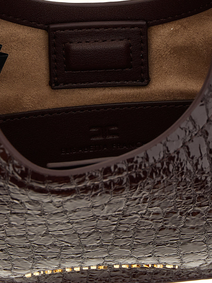 Elisabetta Franchi Hobo Shoulder Bags - Brown | 74e29249e7a7a948e6d56648391422d95850f2c4
