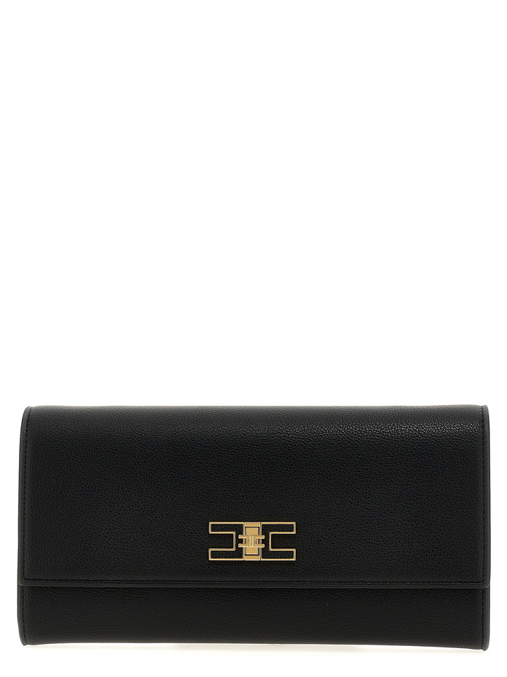 Logo  Bag Clutch Black