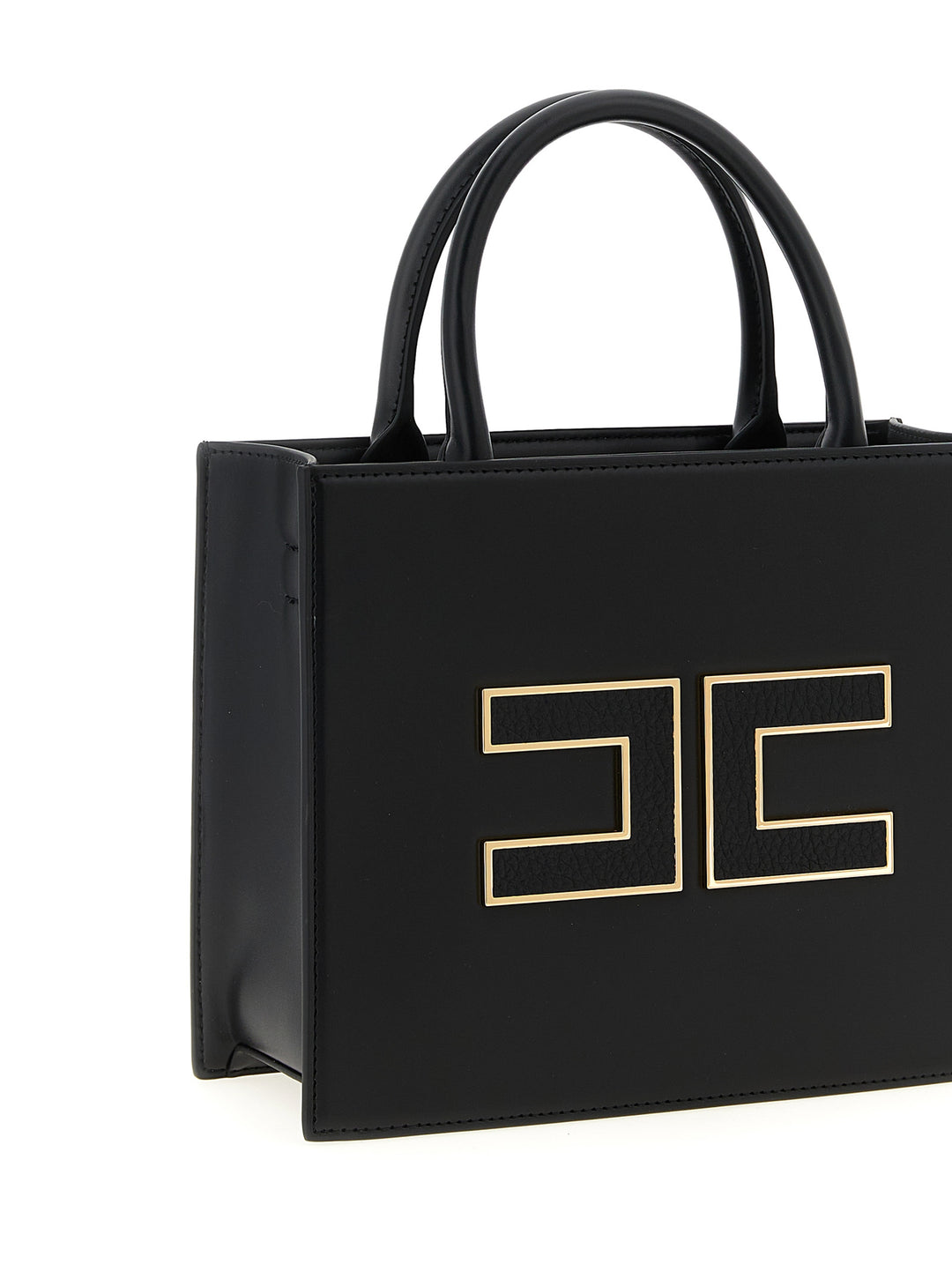 Elisabetta Franchi Tote Hand Bags - Black | 8bcb3ced45bce825102b8f50e30702c08d701969