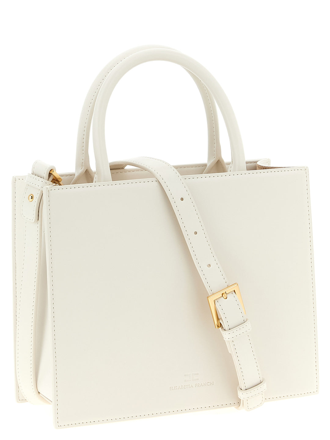 Elisabetta Franchi Tote Hand Bags - White | 1be879292d44e8593d46848489bcfe3752b0f3c9