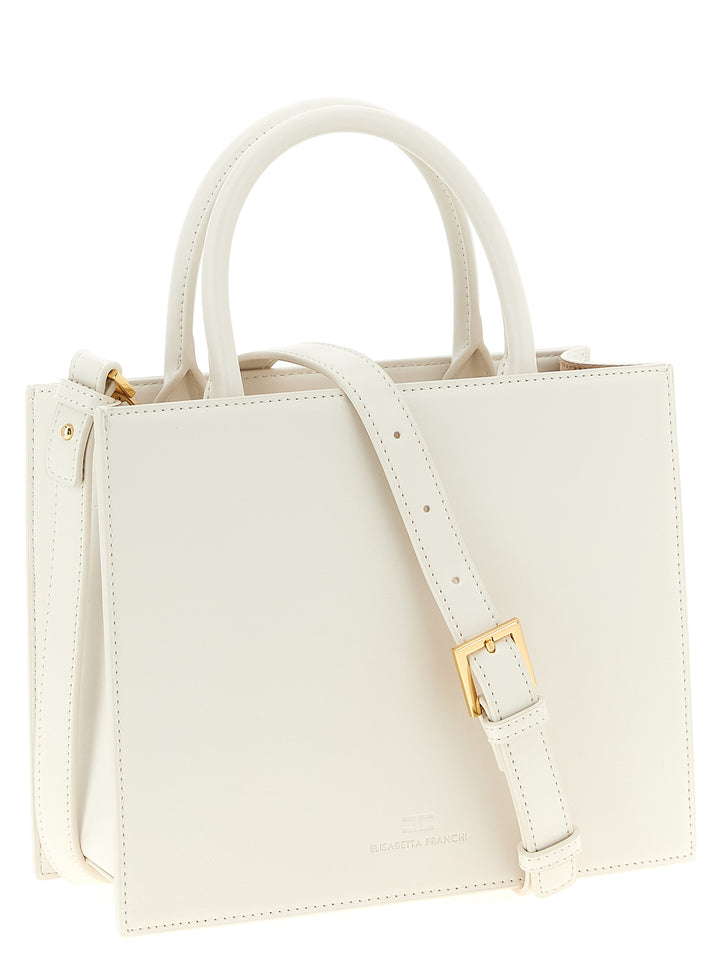 Elisabetta Franchi Tote Hand Bags - White | 1be879292d44e8593d46848489bcfe3752b0f3c9