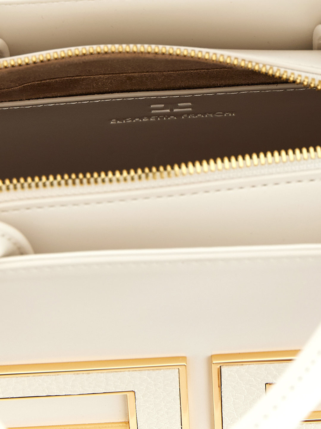 Elisabetta Franchi Tote Hand Bags - White | 540b658024a07ff5bb9bbecb9cbfb102c81092ee