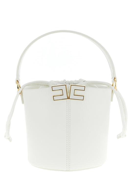 Logo Bucket Bag Hand Bags Beige