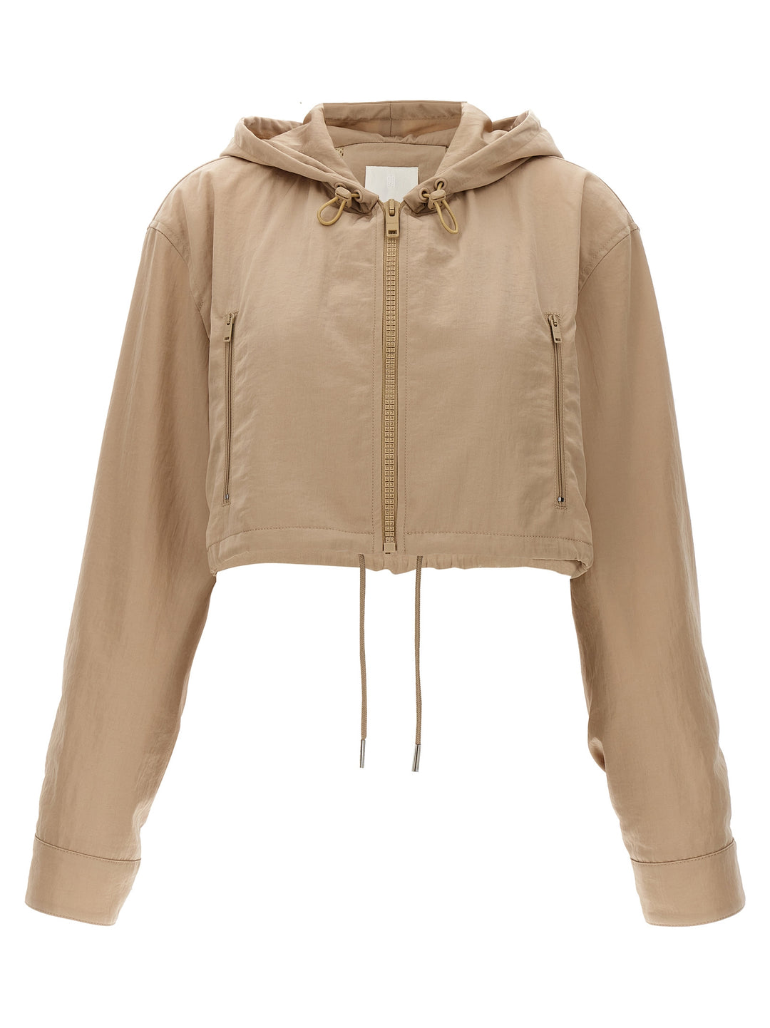 K-Way Logo Casual Jackets, Parka Beige