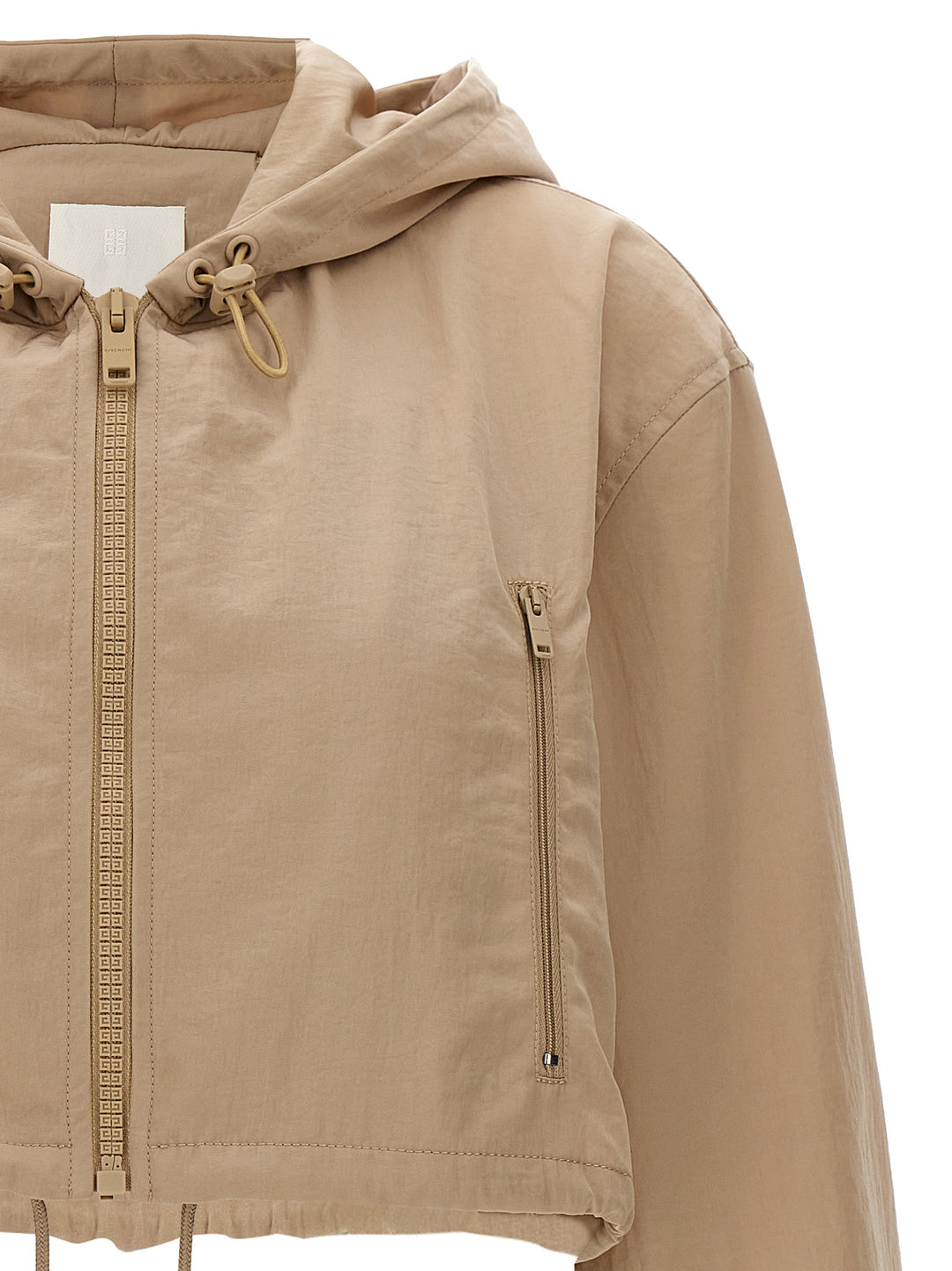 K-Way Logo Casual Jackets, Parka Beige