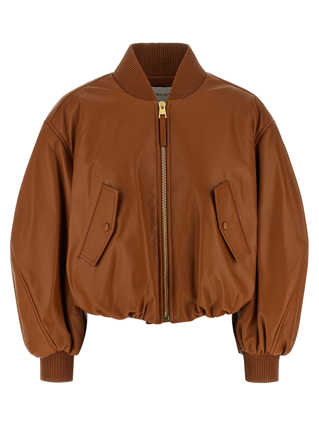 Givenchy Cropped Bomber Jacket Puffer Jackets - Brown | 067cf5223fa840a16b0f17dfe602753bc4cc90fd