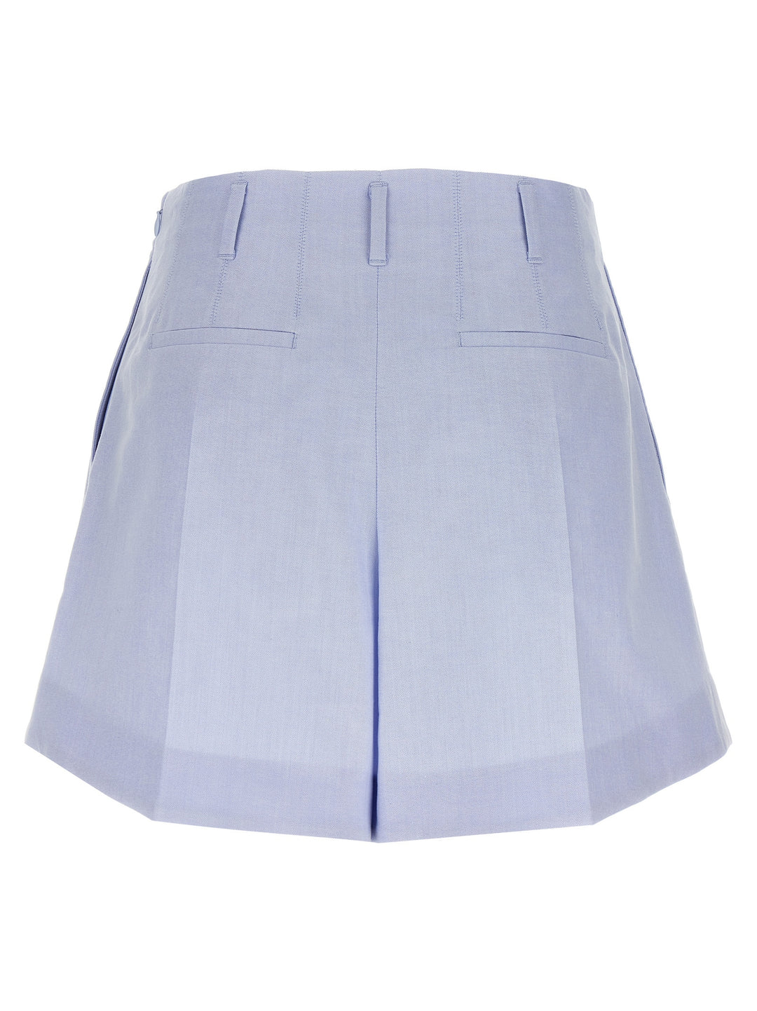 Embroidery Shorts Bermuda, Short Light Blue