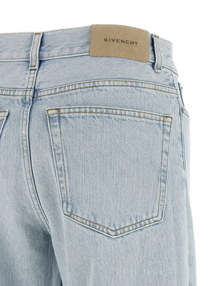 Givenchy Straight Jeans - Light Blue | d1231d6e62d2455bda8bfc87f03a064492e2a4a1
