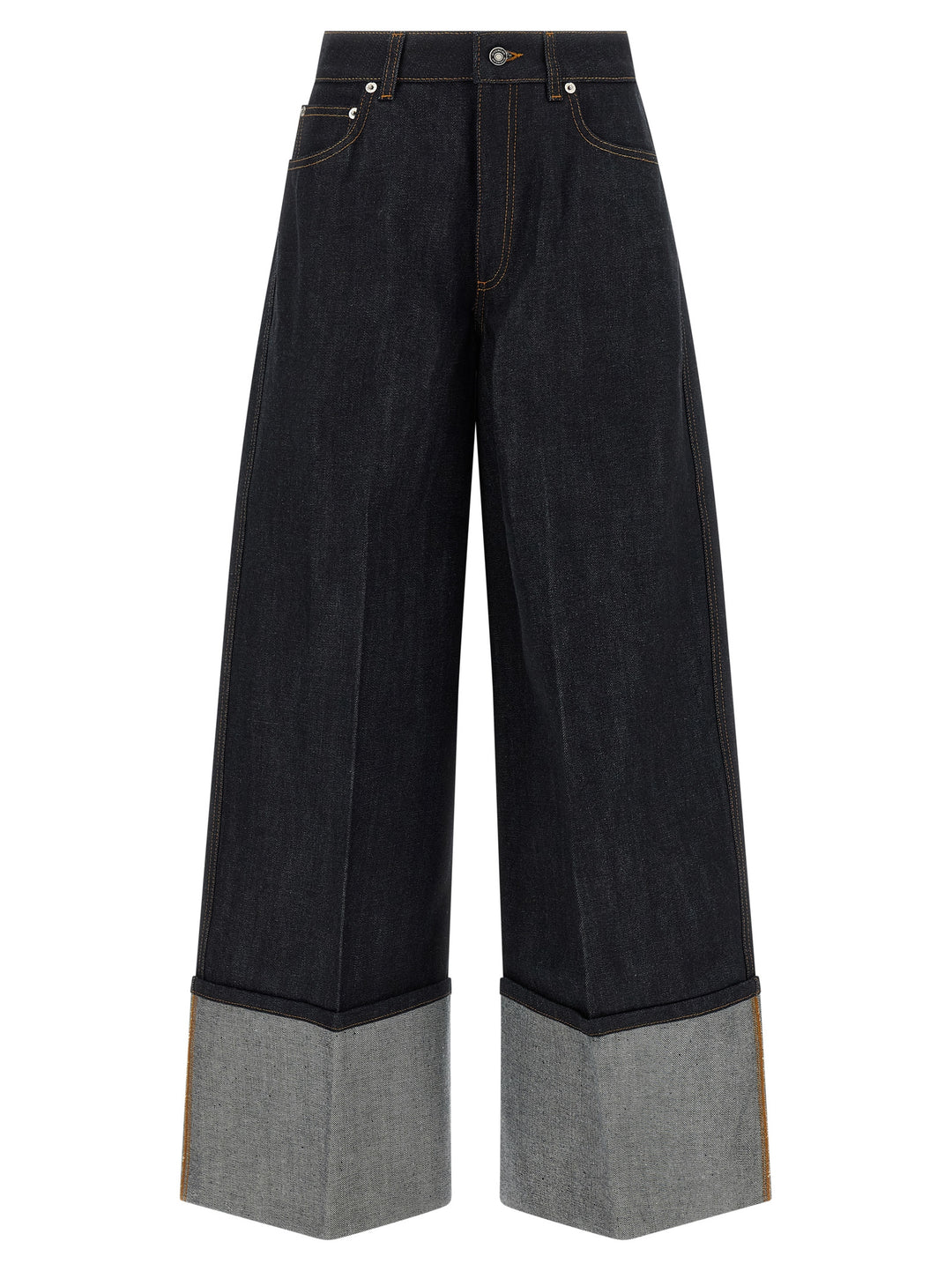 Givenchy Turn Up Jeans - Blue | 7884b28eb414a25122dac4d53732509a0b154254