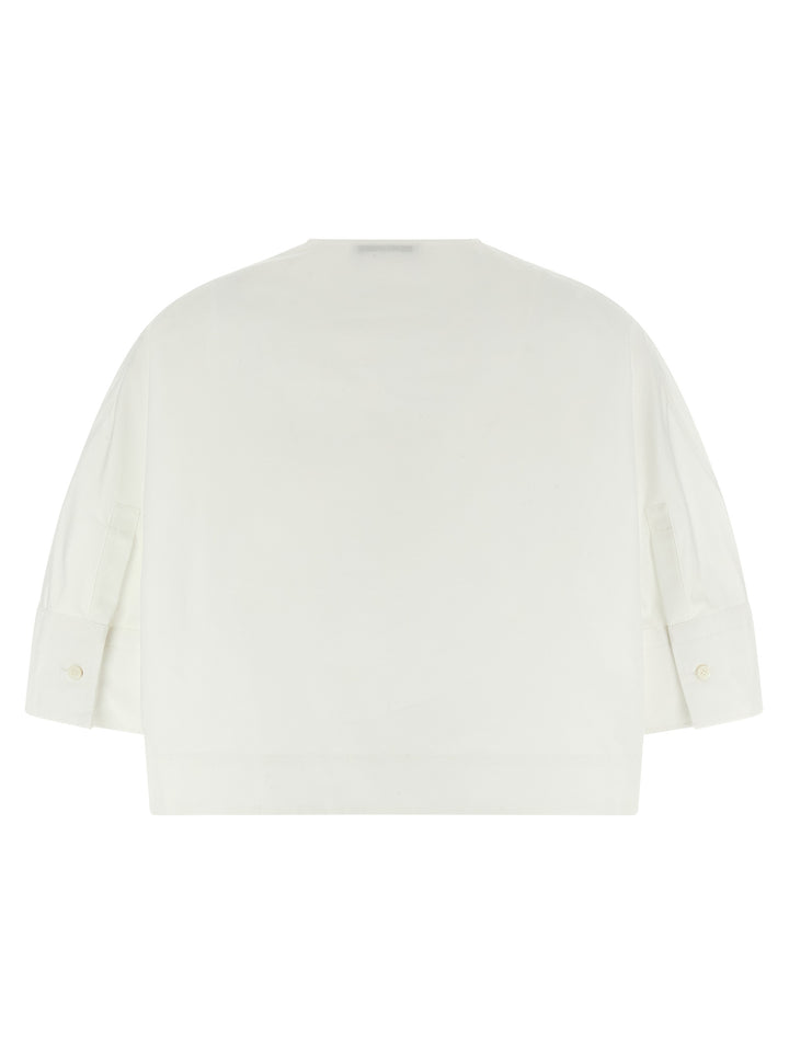 Givenchy Cropped Shirt Shirt and Blouse - White | 9661c8f23506b07d02835fd70b2b0f98289cc5e9