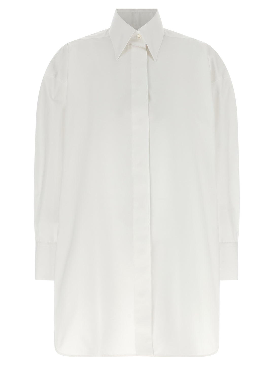 Givenchy Asymmetric Shirt Shirt and Blouse - White | 9926cece07aad9c19f7f937f41f85423b23f5065