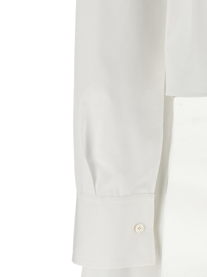 Givenchy Asymmetric Shirt Shirt and Blouse - White | d720616d7f18df2d7ffbcdd710308e8fa8373dfe