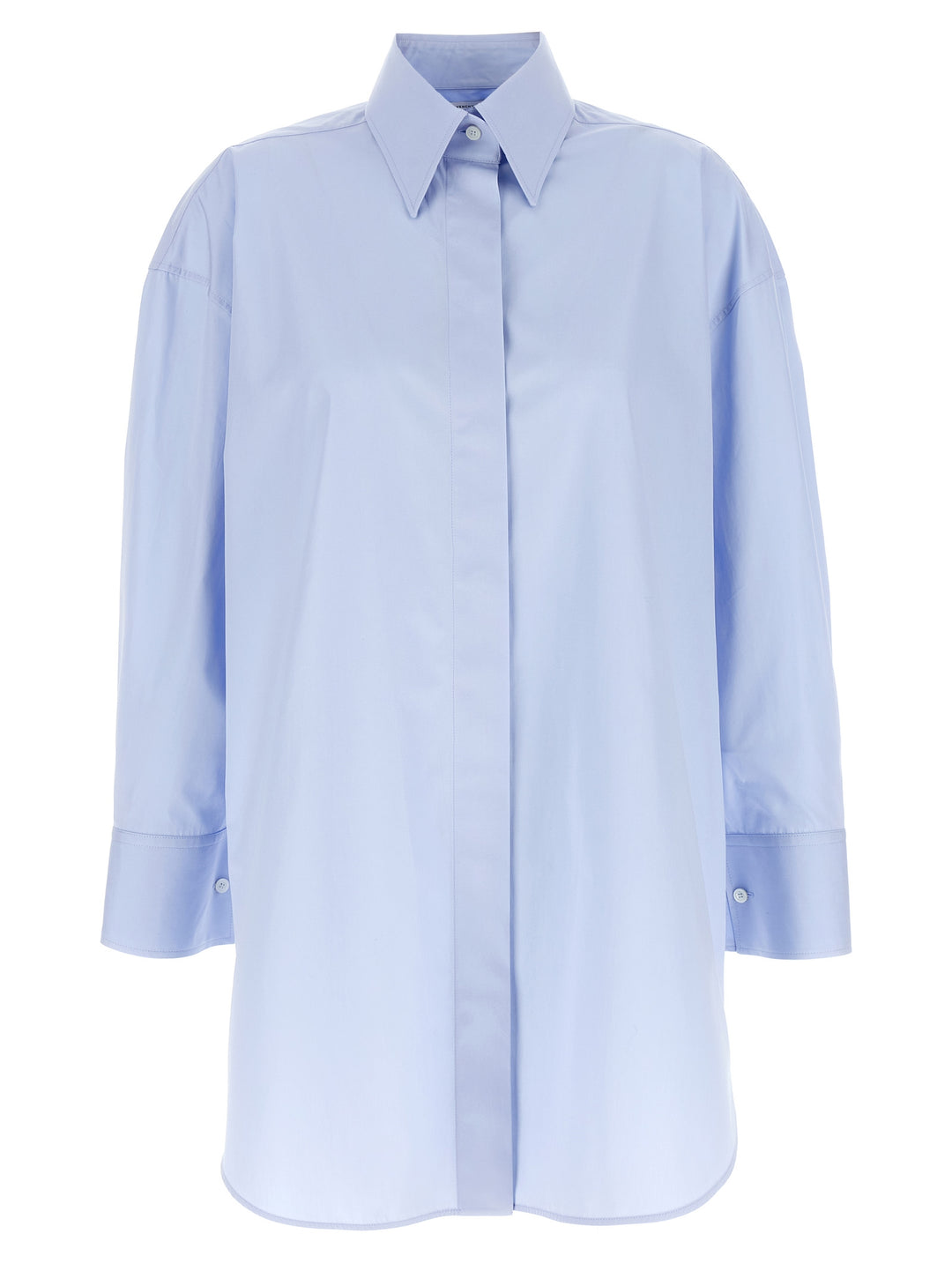 Givenchy Asymmetric Shirt Shirt and Blouse - Light Blue | f4dde6d9949e7b46d34104acacd483a787a0d6a7
