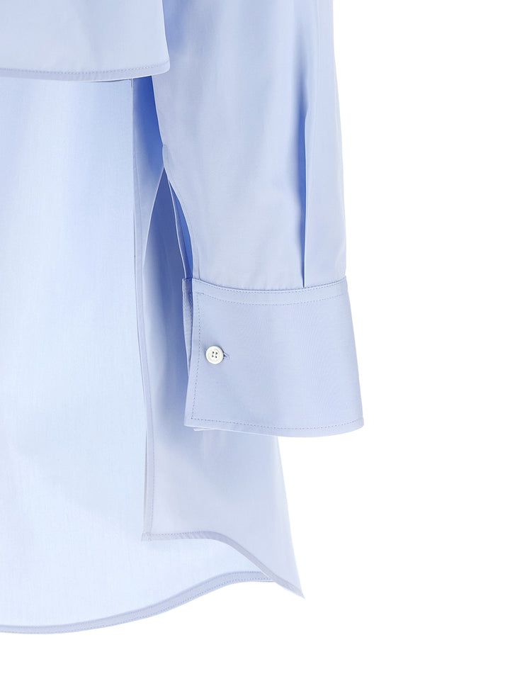 Givenchy Asymmetric Shirt Shirt and Blouse - Light Blue | 42e79113cb7bf0722adfb1013487b56560bcd9bf