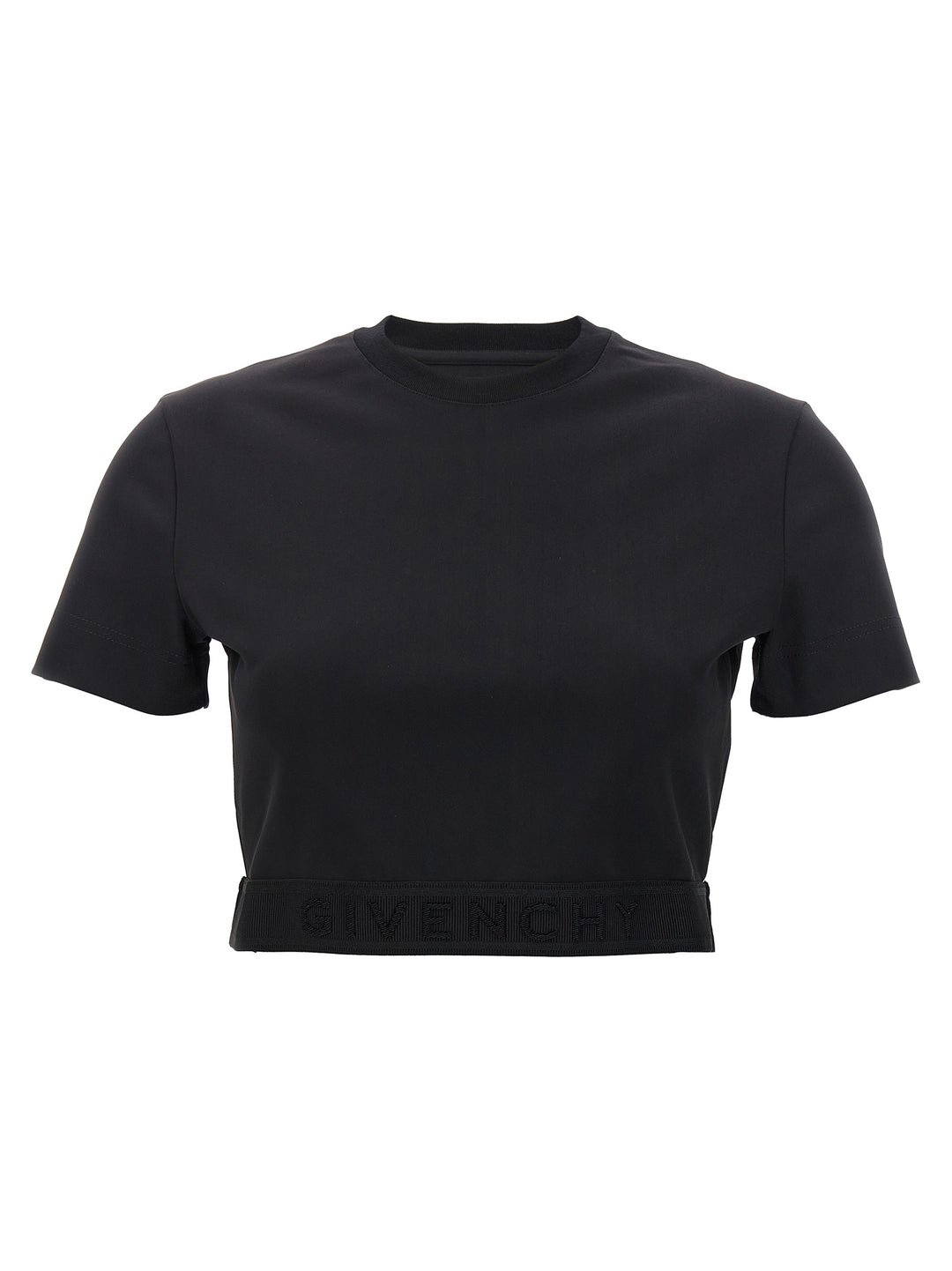 Cropped T-Shirt Black