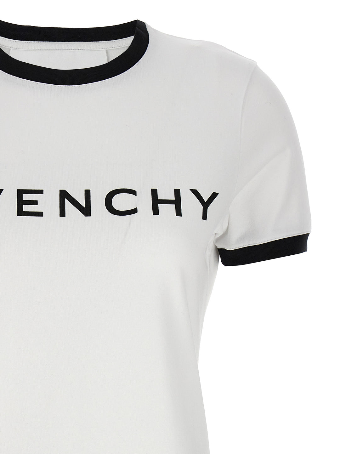 Logo Print T-Shirt White/Black