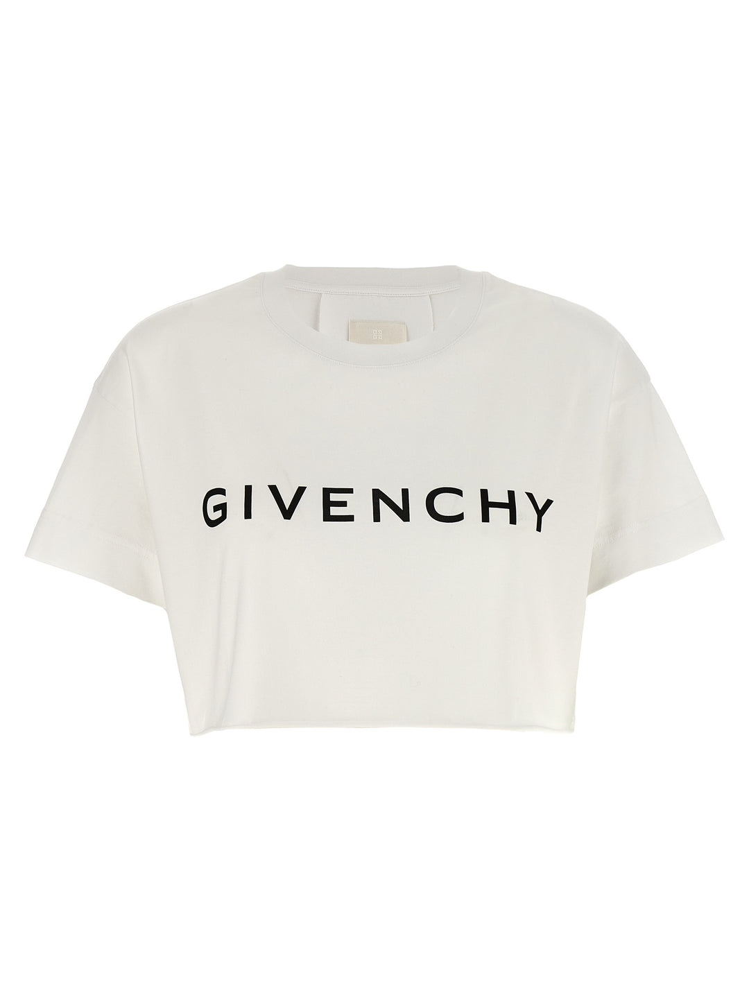 Logo Cropped T-Shirt White