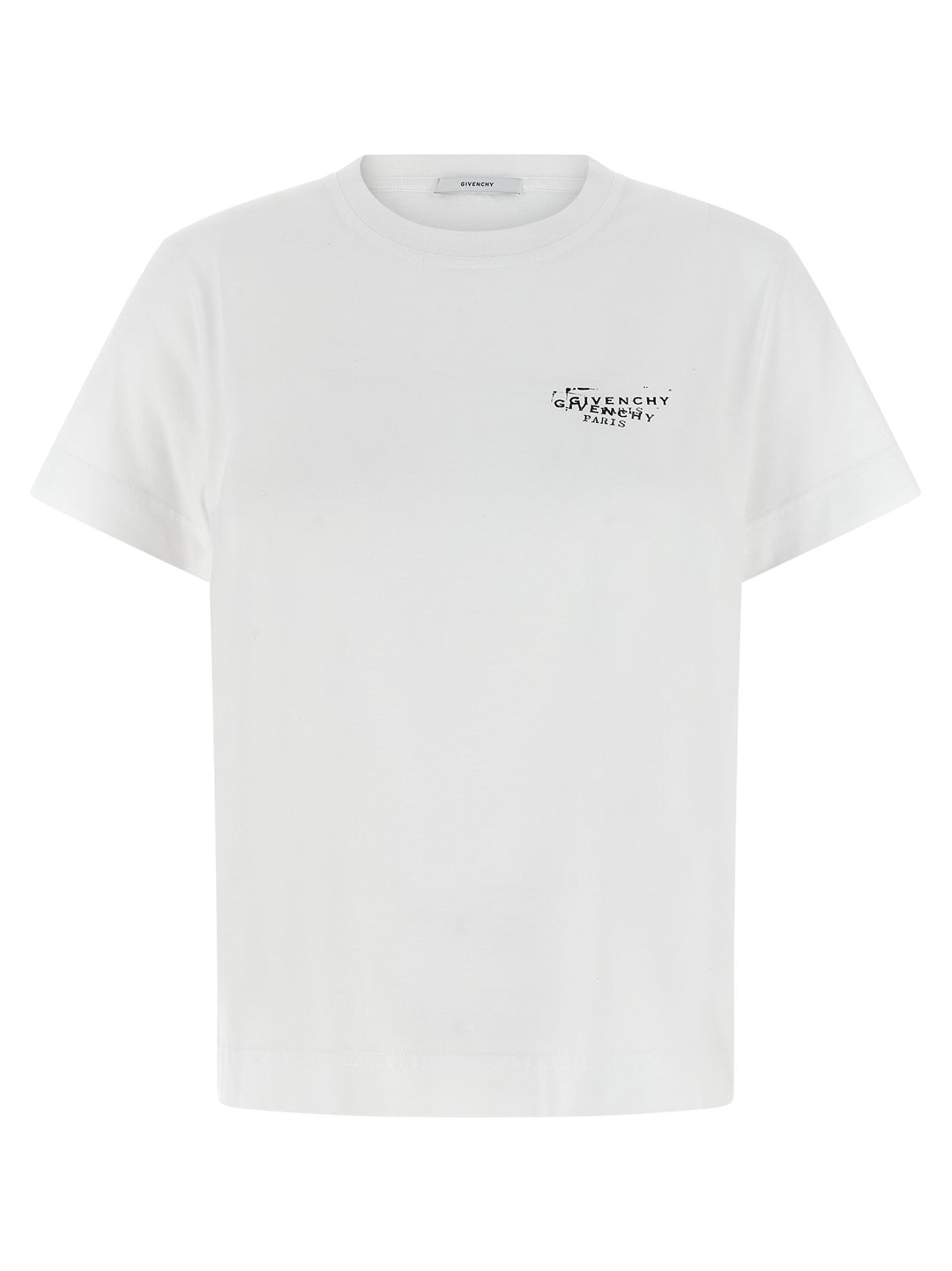 Givenchy Logo Stamp T-shirt - White | 711d898bb51d719f01c5807982568c9f2453a256