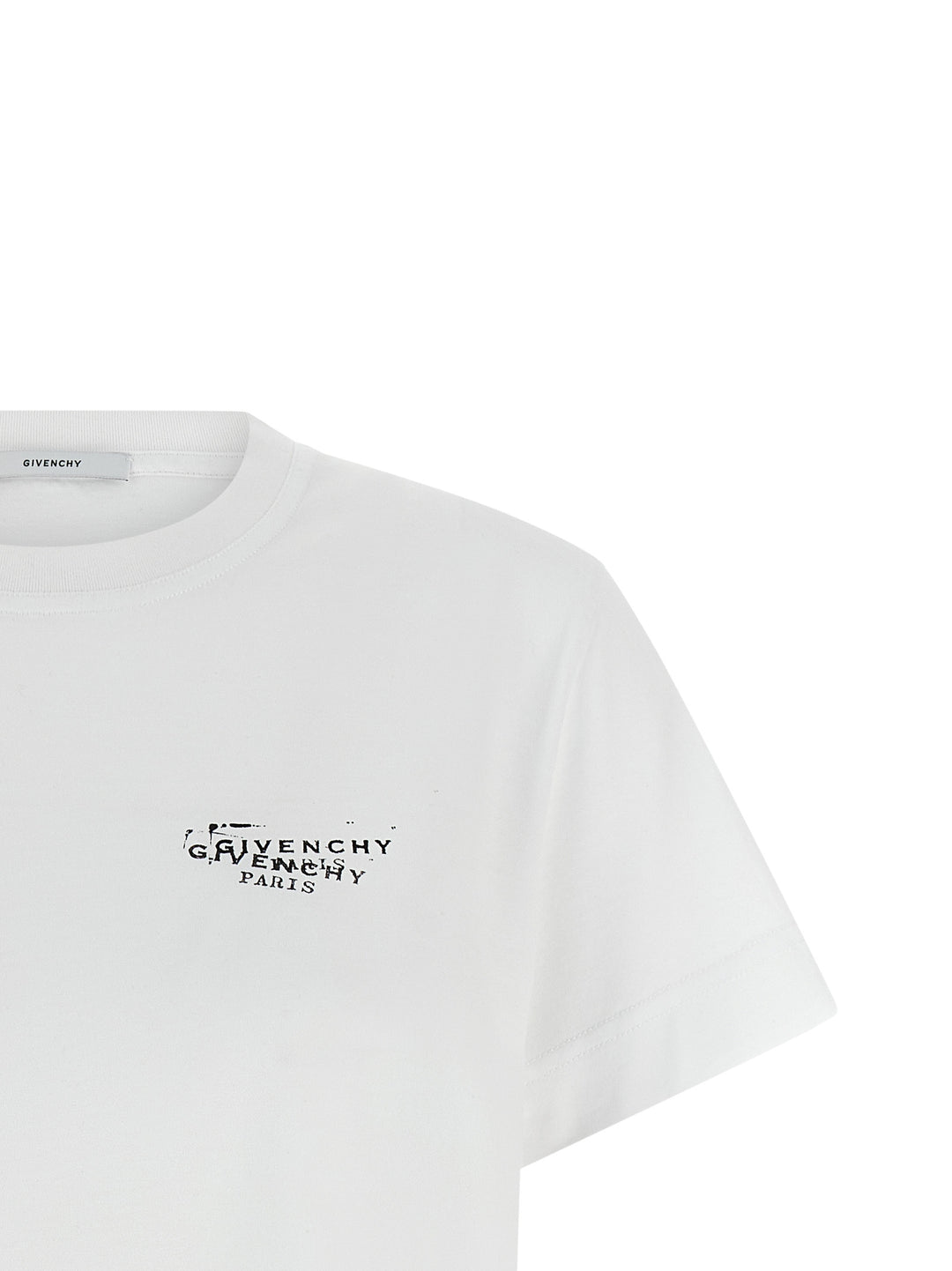 Givenchy Logo Stamp T-shirt - White | 77ab45593284d75915151ff4d5ef29ebb3f2001c