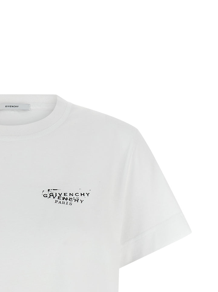 Givenchy Logo Stamp T-shirt - White | 77ab45593284d75915151ff4d5ef29ebb3f2001c