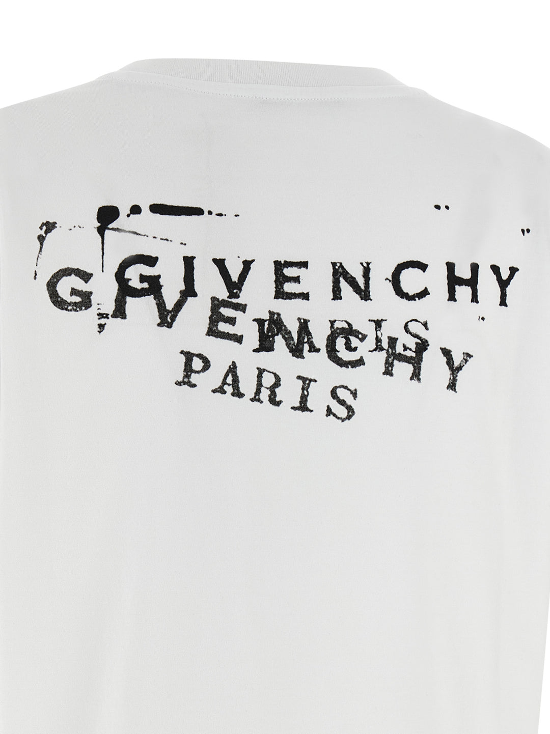 Givenchy Logo Stamp T-shirt - White | 9341f6dd82facef755ede8bc65845ebce070ccbd