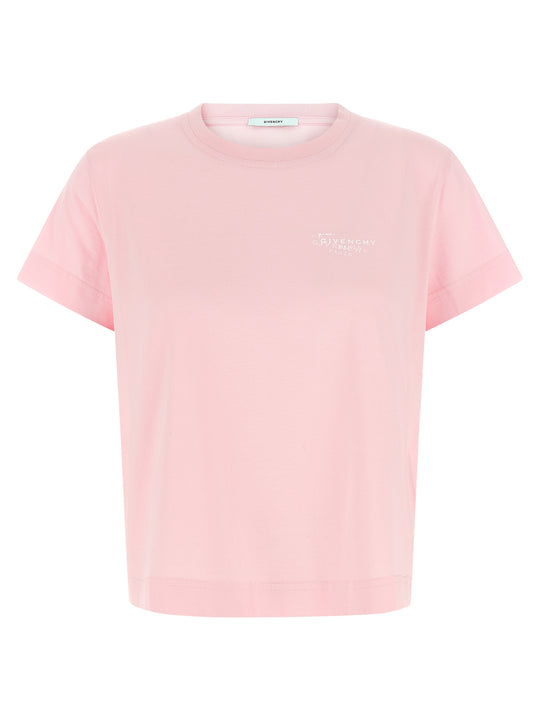 Logo Stamp T-Shirt Pink
