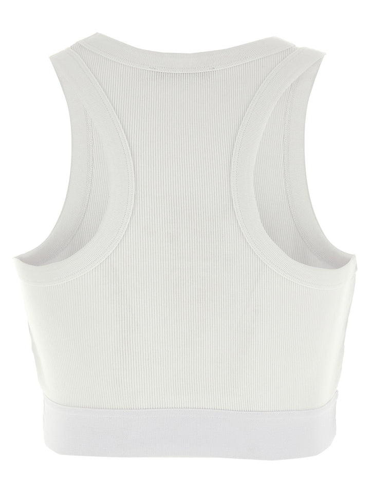 Givenchy Crop Tank Top Tops - White | adad9df8ada32b5a2c1ca581f4f06c314534e11f