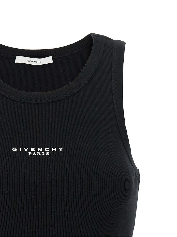 Givenchy Logo Top Tops - Black | 969e8066ce946d0fb2488afeb01fa6e22200fe93