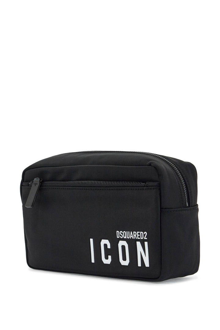 Rectangular Beauty Case Icon Black