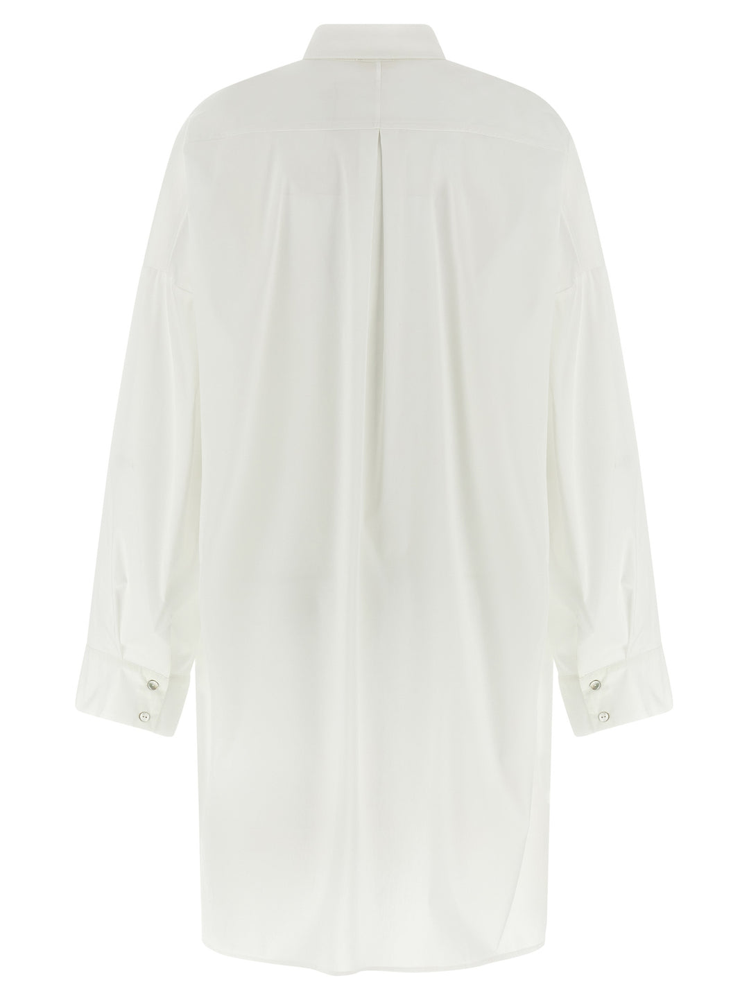 Di.La3 Pari' Oversize Shirt Shirt and Blouse - White | 2f9346381a53c69566be8782eda3fa73aaa43300