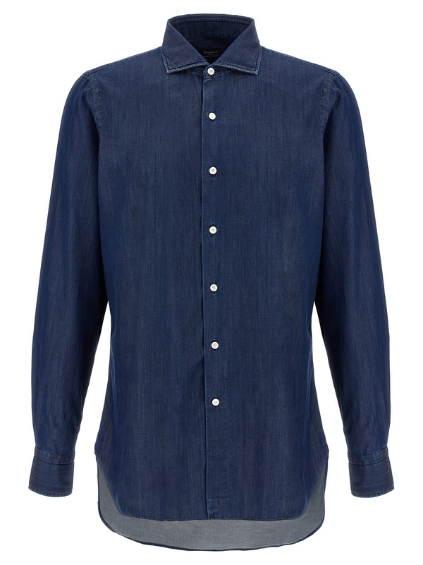 Napoli Shirt And Blouse Blue