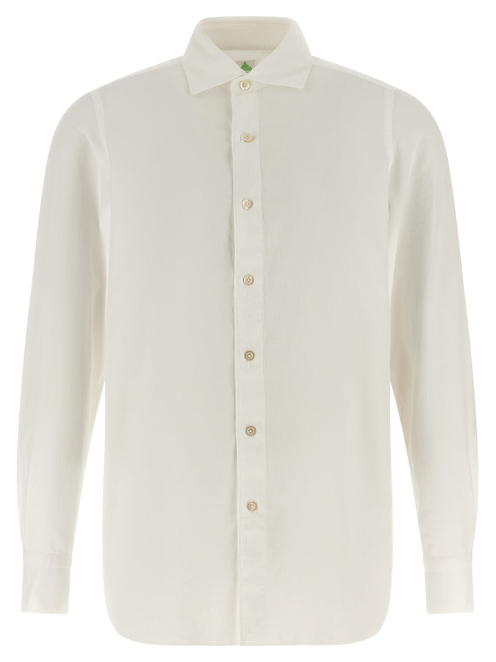 Finamore Gaeta Shirt and Blouse - White | d3b4dc55c0a3448f2f96c74158c36ffeb2736530