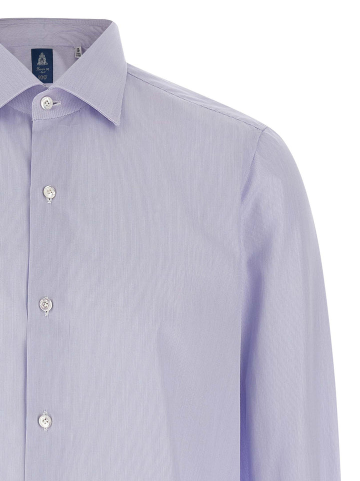 Finamore Luigi Shirt and Blouse - Light Blue | 480ac21bab3b5aa1282b571cc3a5bdc54581a6d6