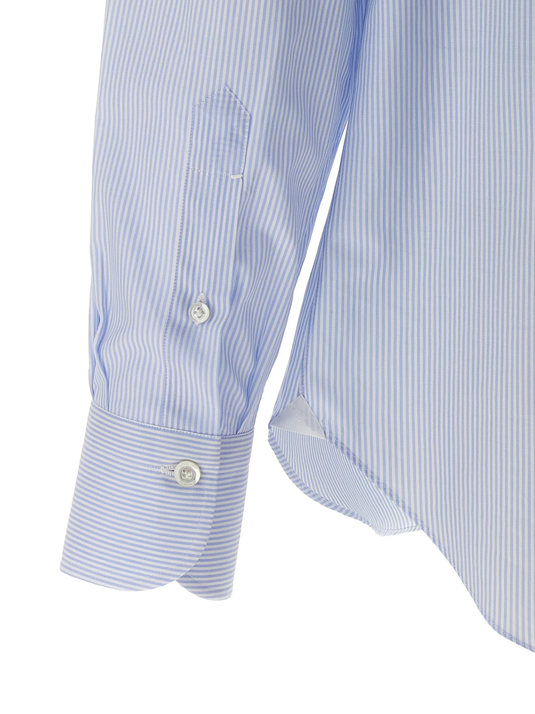 Finamore Napoli Shirt and Blouse - Light Blue | 52bae3f8c729e33e3188bb6b7c59ec6984b85cf2