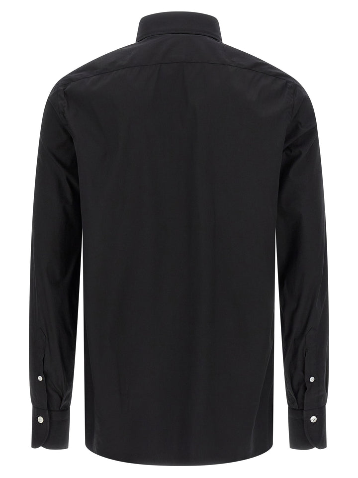 Finamore Napoli Shirt and Blouse - Black | b11397a598e5458f33d76ff70f5f053080836934