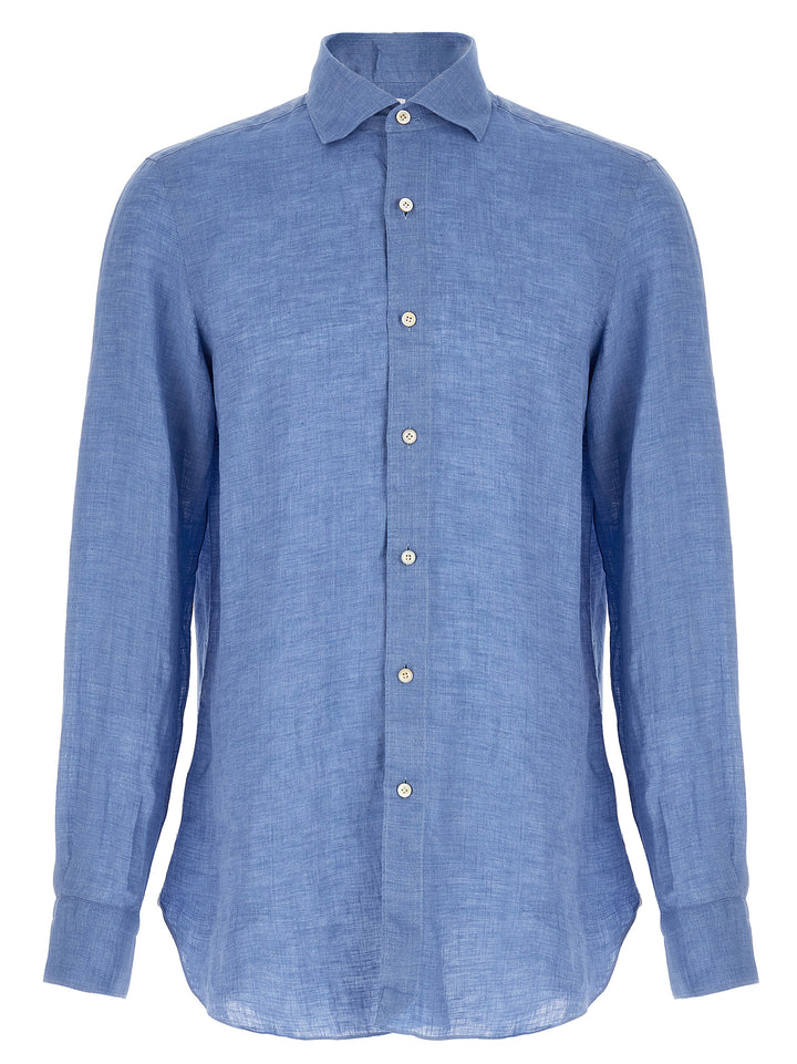 Finamore Gaeta Shirt and Blouse - Blue | 3d3d1eb29fb069a14942af709a954bd683e539df