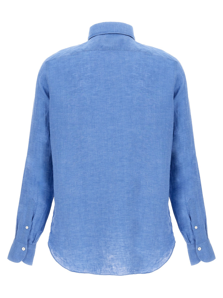 Finamore Gaeta Shirt and Blouse - Blue | 18c105c37105b17af9d667f5e749fd257d8b1da7