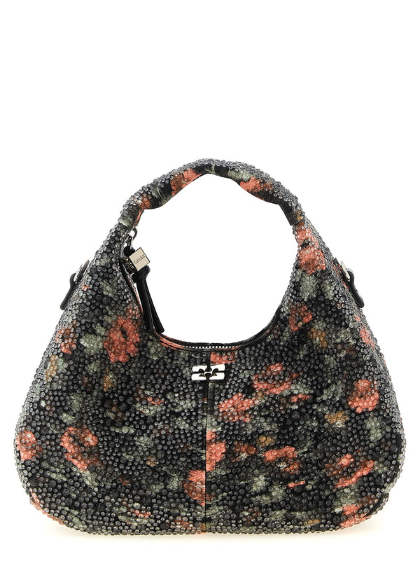 Mini Hobo Flowers Hand Bags Multicolor