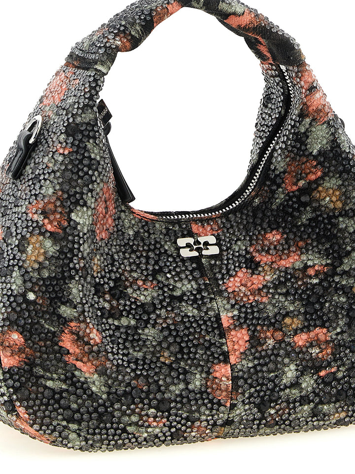 Ganni Mini Hobo Flowers Hand Bags - Multicolor | c2c1ccc7090592e55db38408fddc66864091a04a