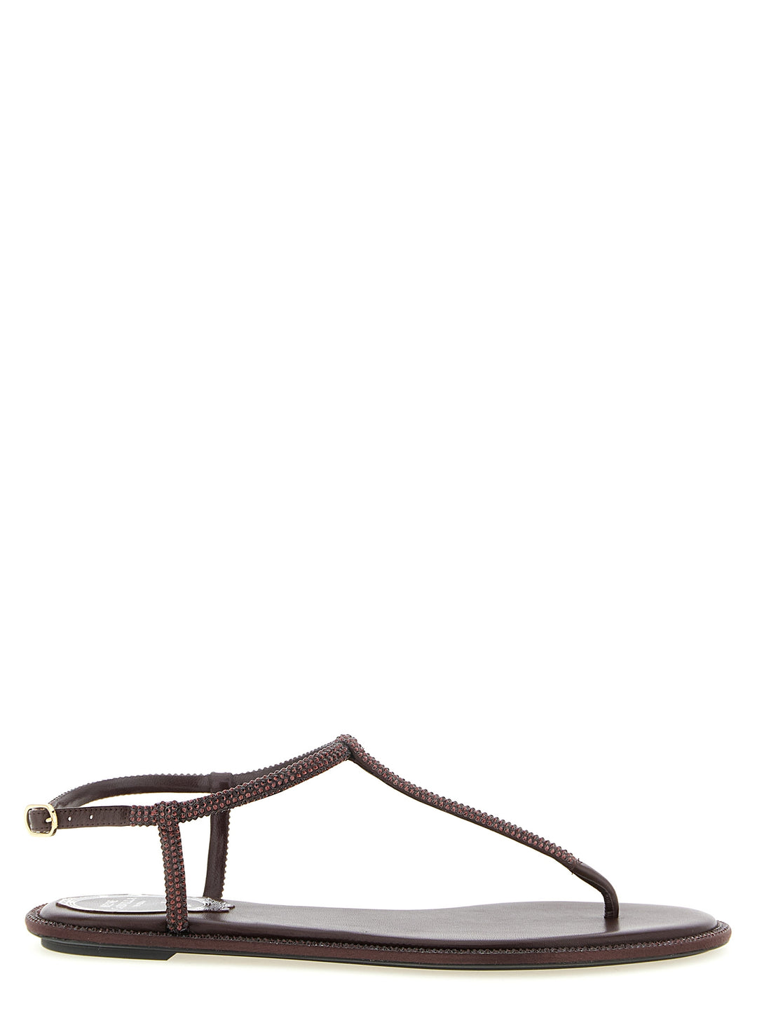 René Caovilla Diana Sandals - Brown | e16ae0880d966ea8231df33d9a2eb81be302a6f6