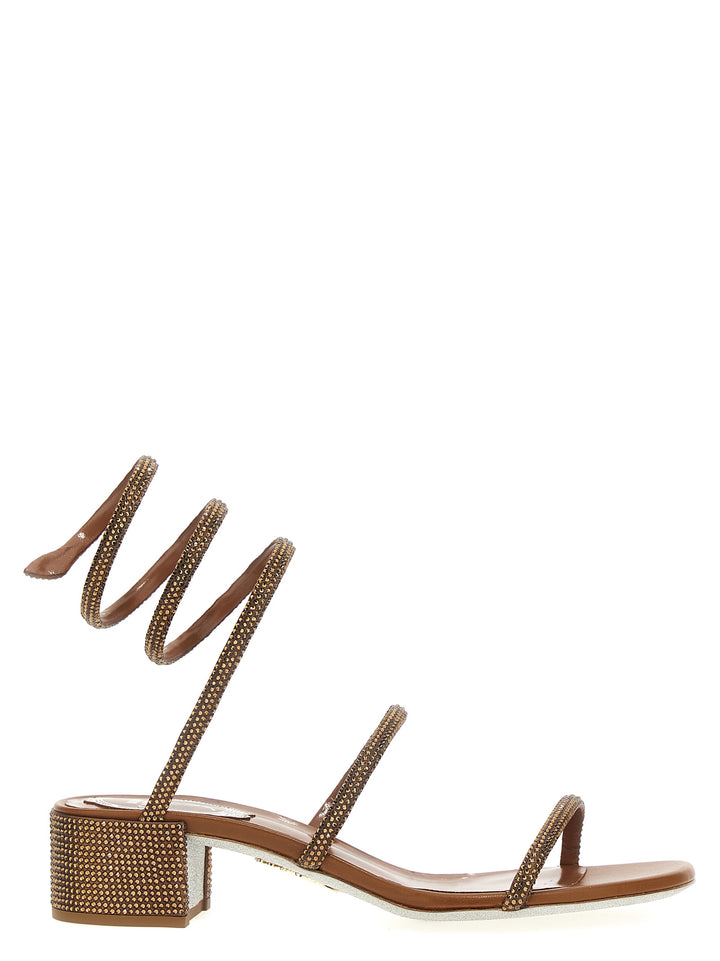 Cleo Sandals Brown