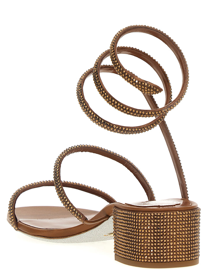 Cleo Sandals Brown