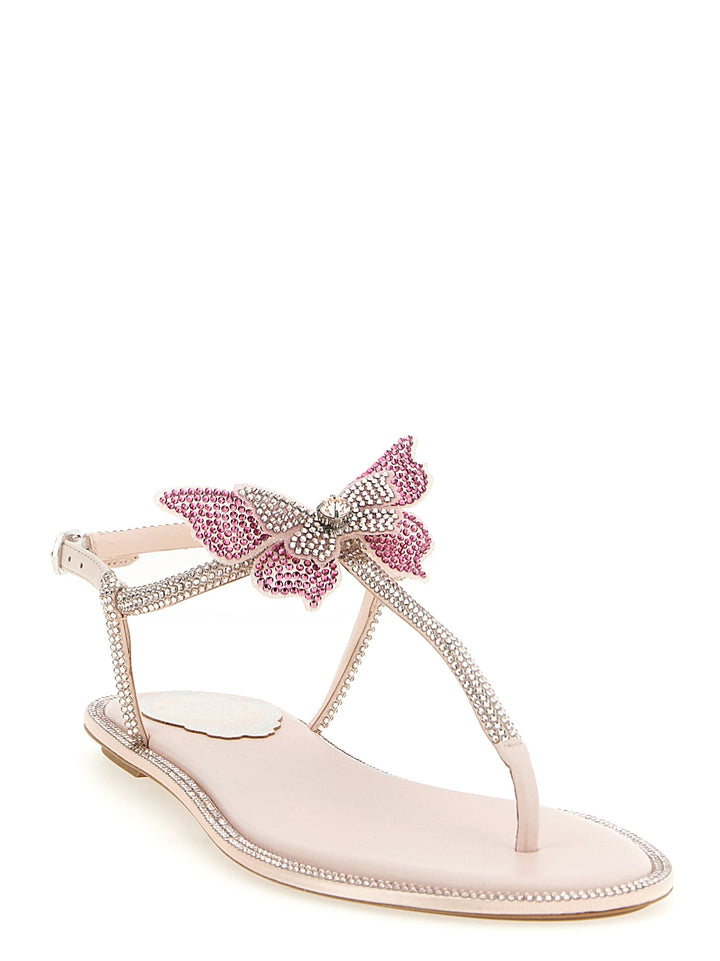 René Caovilla Fairy Sandals - Pink | 51ff285463fa6fde620c605068e77ba7b05695a1