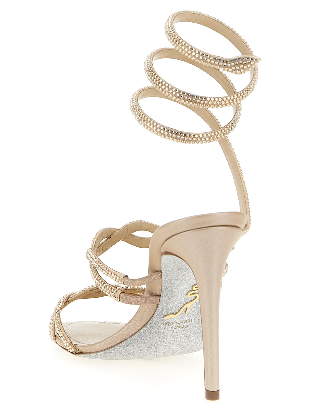 René Caovilla Braid Cleo Sandals - Beige | 65f9863feb3e2521d410c6d53a0a000b40e0d60f