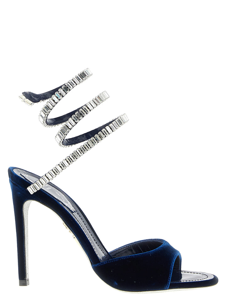 René Caovilla Spark Sandals - Blue | 2a29ed838976242799cde392e3648b38e6c35f8e