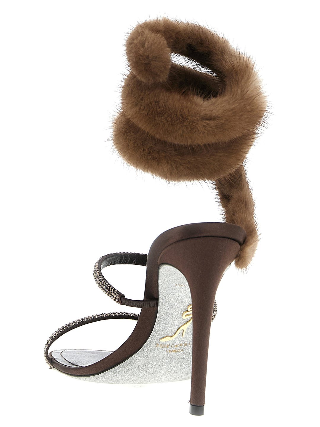 René Caovilla Lindsey Sandals - Brown | 8a2544666a72a1751d987093b3b742182605ca15