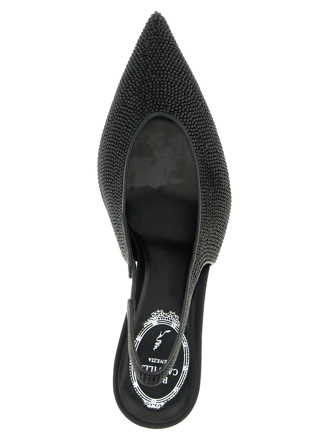 René Caovilla Jinny Pumps - Black | 107a33dc15c0a3b5da121c21d42b682168f63b9f