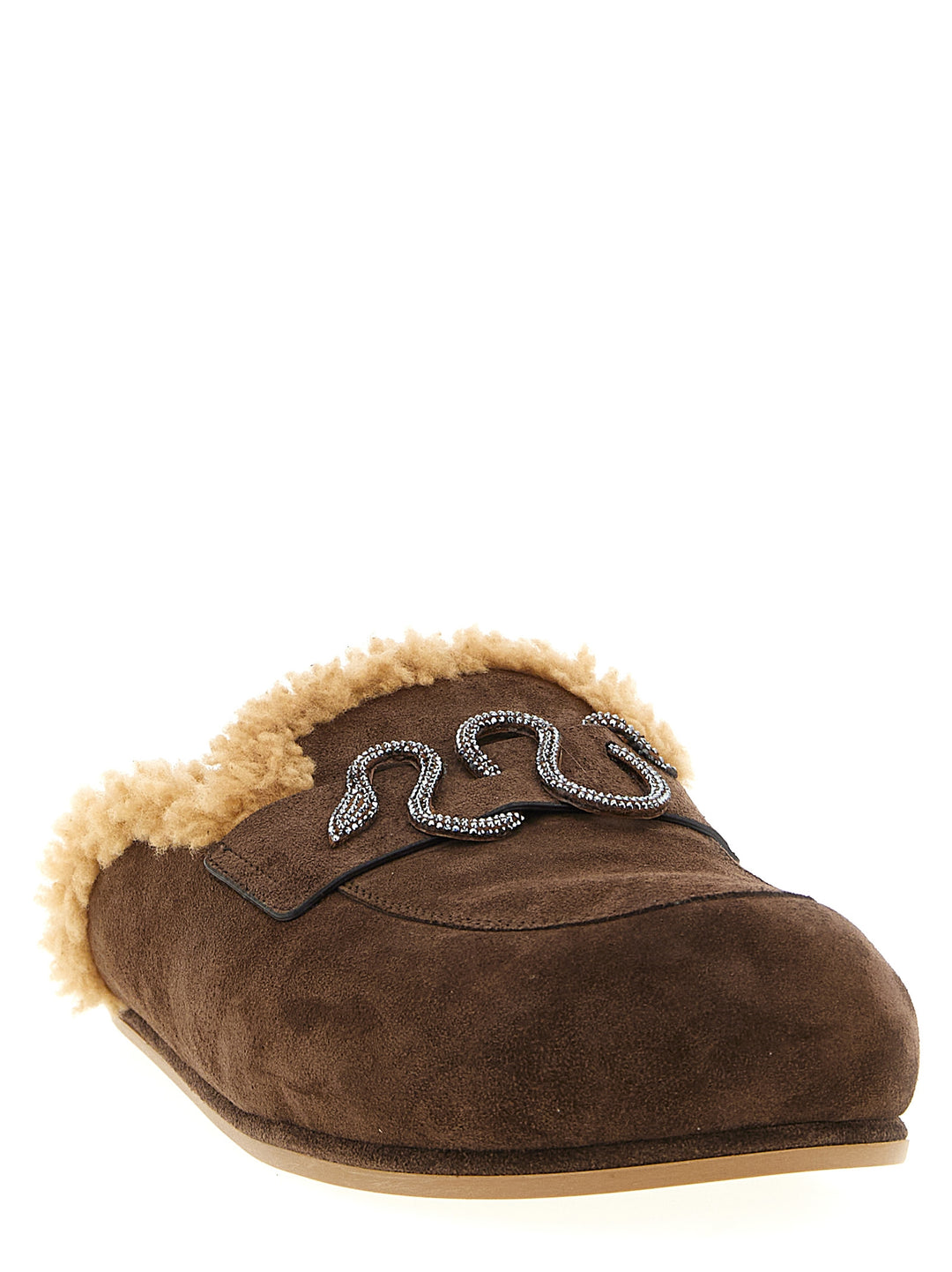 René Caovilla Morgana Flat shoes - Brown | f6059ebd7f82bf276e816fbda13cc2014cc0be16